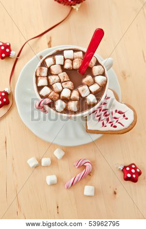 Hot Chocolate With Marshmallows