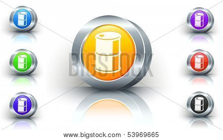 Oilcan Color Button Set