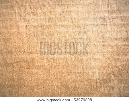 Old grungy and empty paper background of vintage light yellow page texture from interesting book without text, clear space of blotchy retro color sheet of medieval parchment pattern with rough surface