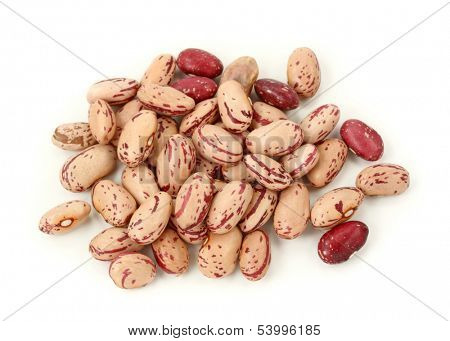 Rosecoco bean isolated on white background