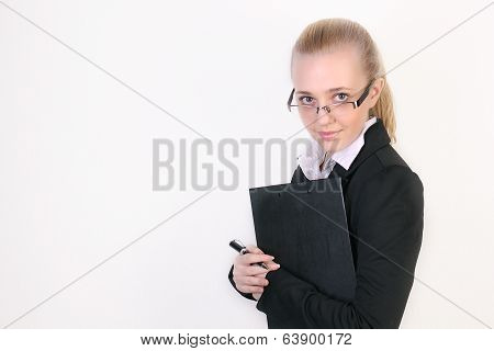 Successful young business woman