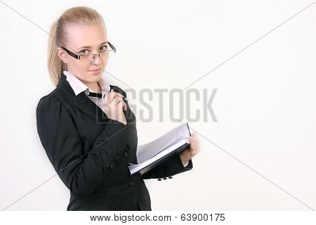 Successful young business woman