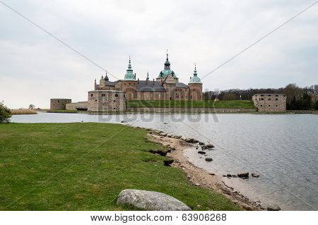 Detail of Kalmar castle in the south eastern Sweden