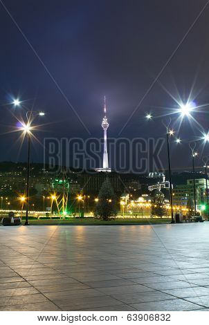 TV tower in Baku