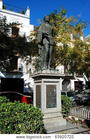 Don Juan statue, Seville, Spain.