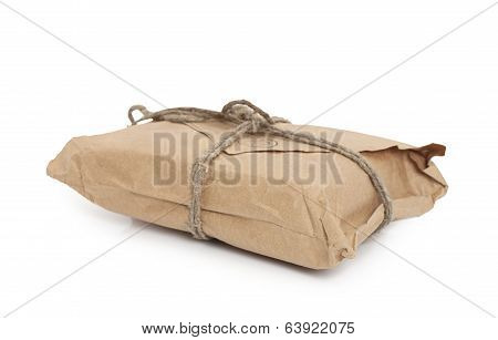 Old Parcel Over White