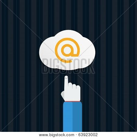 Browser Cloud In Flat