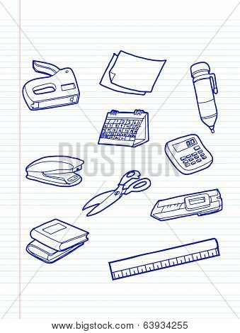 Office Stationery Icons