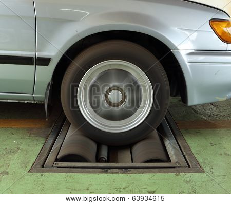 Car Brake Testing System