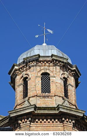 Dome on old library, Lichfield.