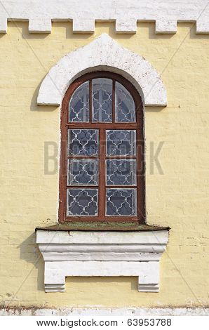 Window In Ancient Church