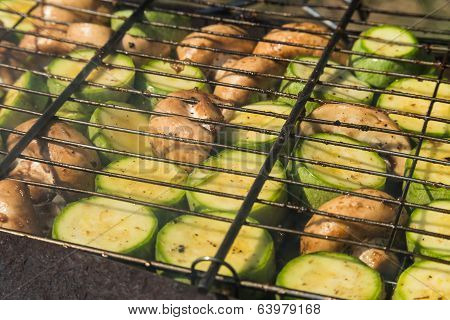 Vegetables On The Grill