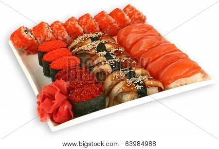 Japaneese Cuisine Meal Sushi