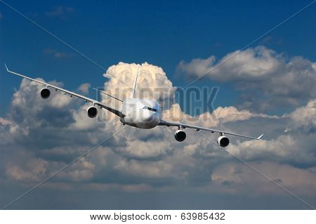 Aircraft Above Sky