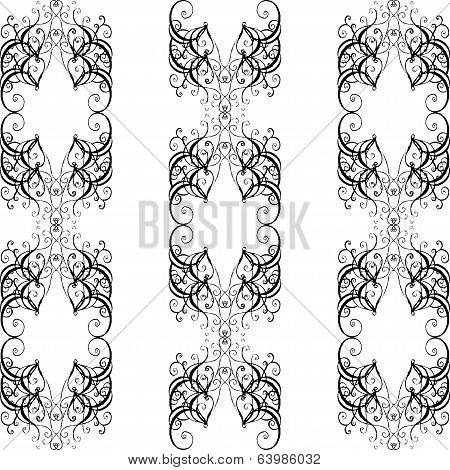 Vector Baroque Seamless Pattern