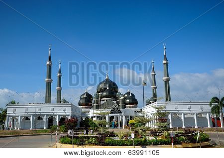 Crystal Mosque in Teregganu, Malaysia
