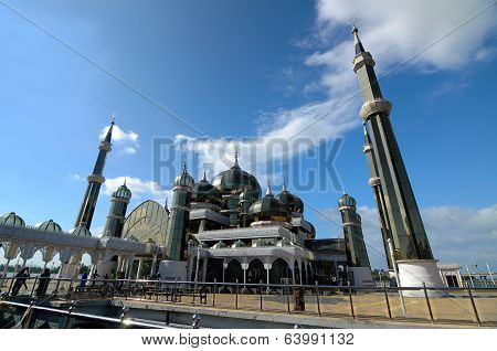 Crystal Mosque in Teregganu, Malaysia