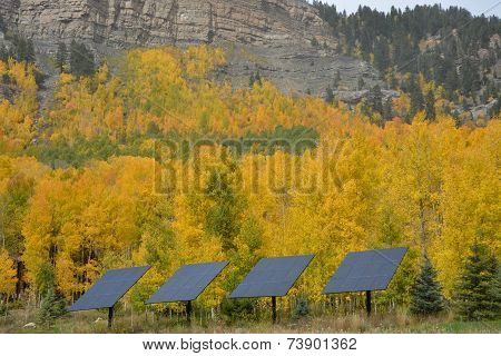 Solar Panels and Fall