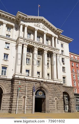 The Council Of Ministers In Sofia