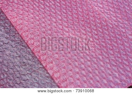 Pink Shockproof Plastic For Impact Protection.