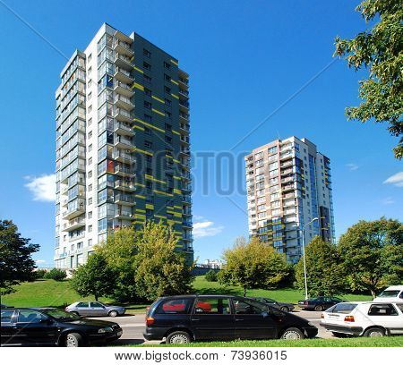 Vilnius City  Fabijoniskes District New House