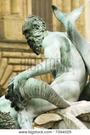 Fontana, Firenze, Italia di Neptuno