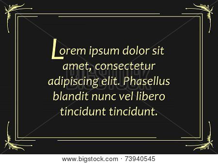 Frame