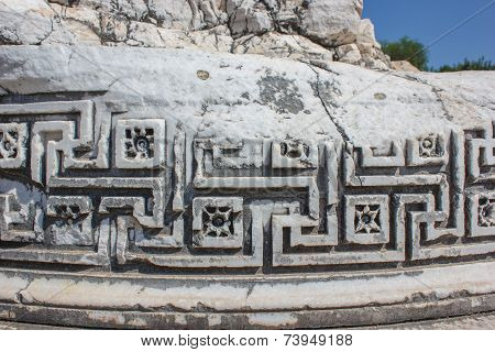 Architectural Part  With Meander