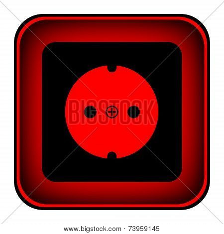 Socket Symbol Button