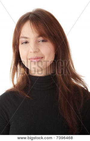 Portret młodej kobiety
