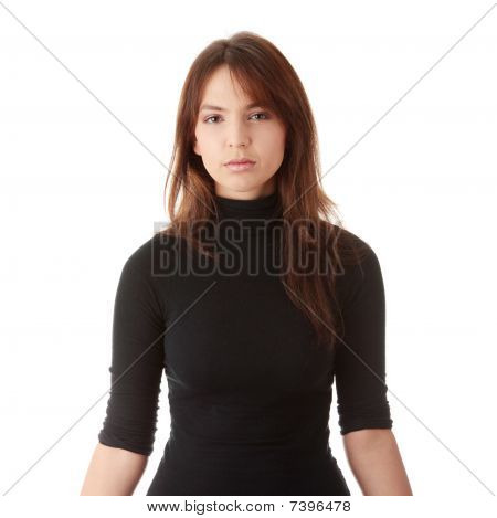 Portret młodej kobiety