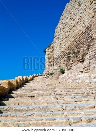 Křižácký hrad Al - Kerak, Jordánsko
