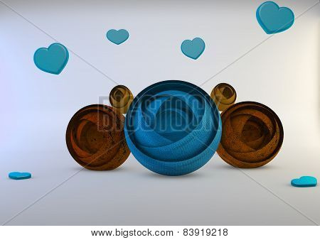 Abstract flowers