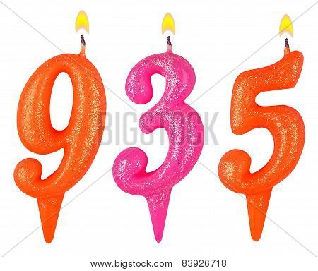 Candles Number Nine Hundred Thirty-five