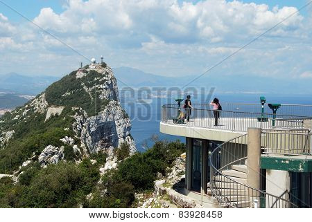 The Rock of Gibraltar.