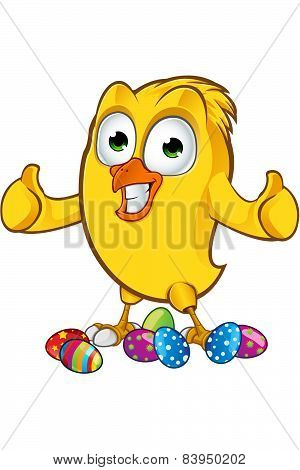 Easter Chick Character