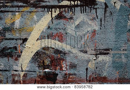 abstract the old grunge wall for background