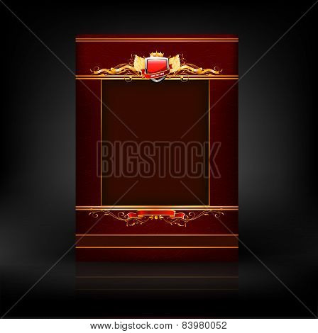 Decorative vector frame.