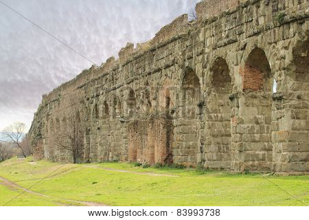 Ancient Acqueduct Ruins