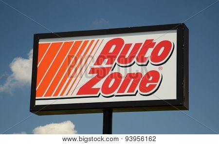 Autozone Store Sign