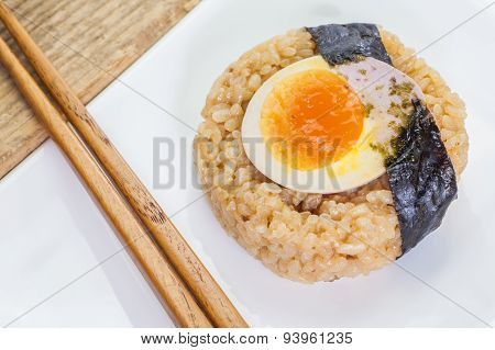 Japanese rice ball