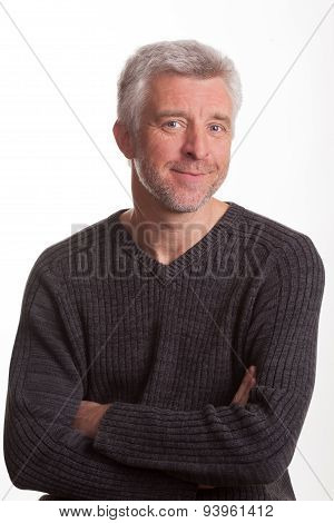 Good-natured And Vibrant Mature Man