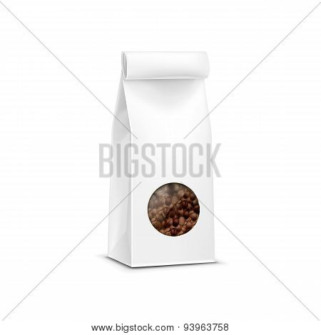 Vector Coffee Packaging Package Bag Isolated