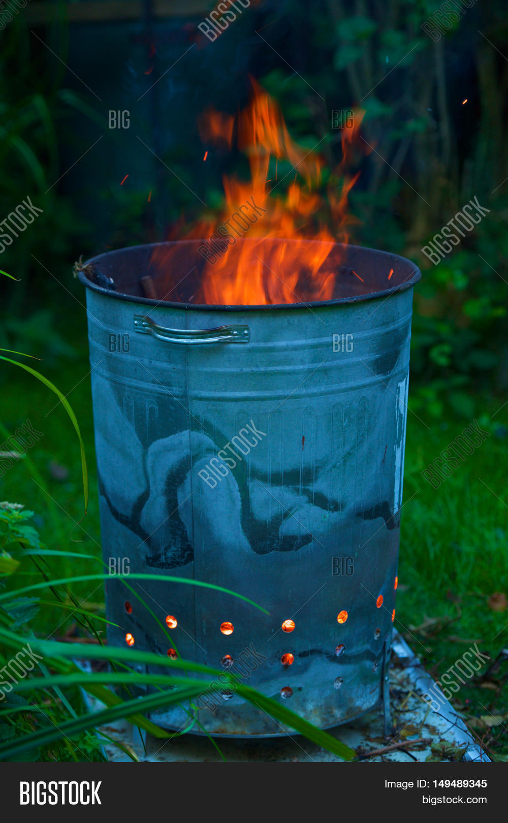 Burning Garden Waste Image & Photo (Free Trial) Bigstock