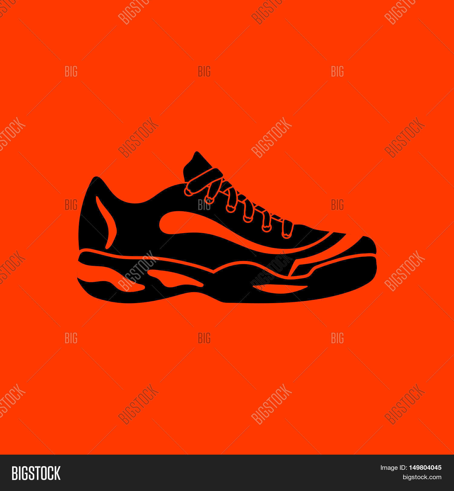 Vector y foto Tennis Sneaker Icon (prueba gratis) | Bigstock
