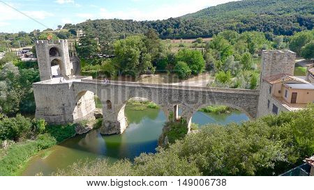Besalú is a town in the comarca of Garrotxa, in Girona, Catalunya, Spain.
