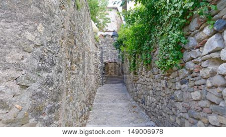 Besalú is a town in the comarca of Garrotxa, in Girona, Catalunya, Spain.