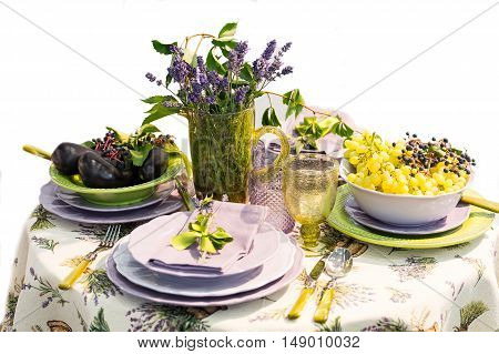 Table Serve Decoration