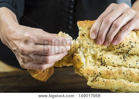 Barbari Or Persian Bread