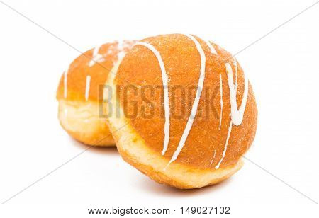donuts goodies  food on a white background